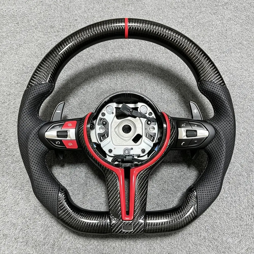 Carbon Fiber Steering Wheel for BMW F-Series & E-Series | Universal Performance Upgrade