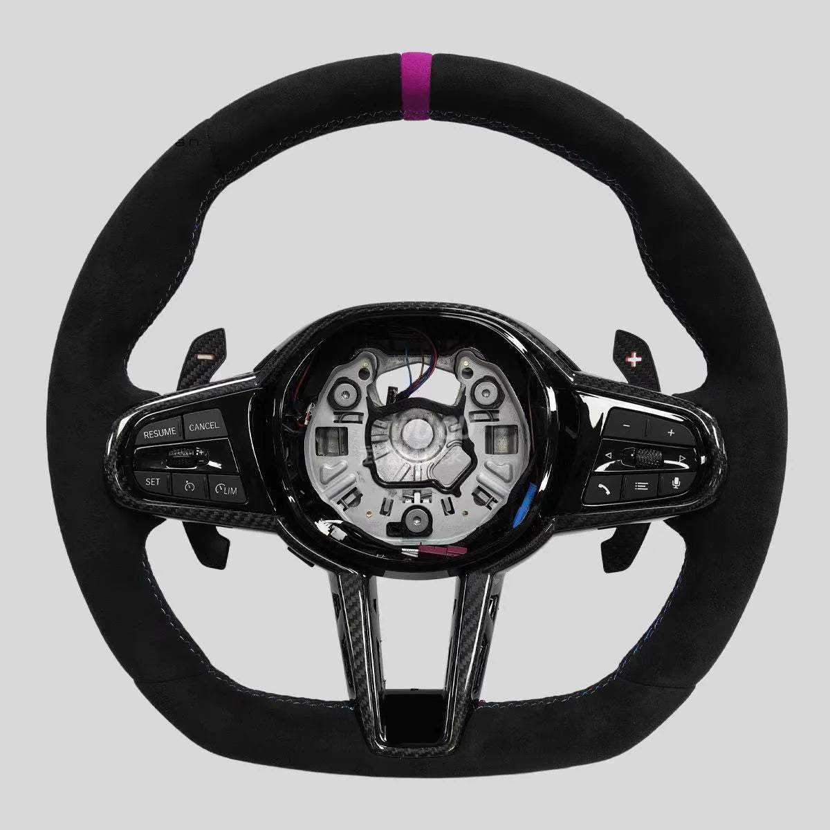 Custom Suede Steering Wheel for BMW G-Series