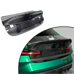 BMW G80 M3 / G8X M4 (G82/G83) — CSL Style Dry Carbon Fiber Trunk Lid | Full Replacement Body Kit