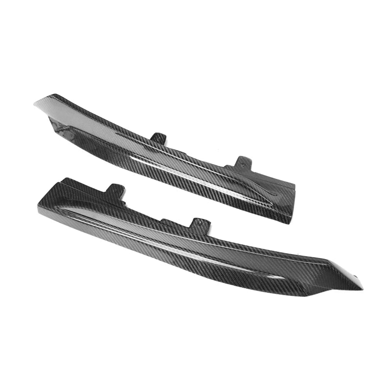 Real Carbon Fiber KB Style Rear Diffuser with LED Light for BMW 3 Series