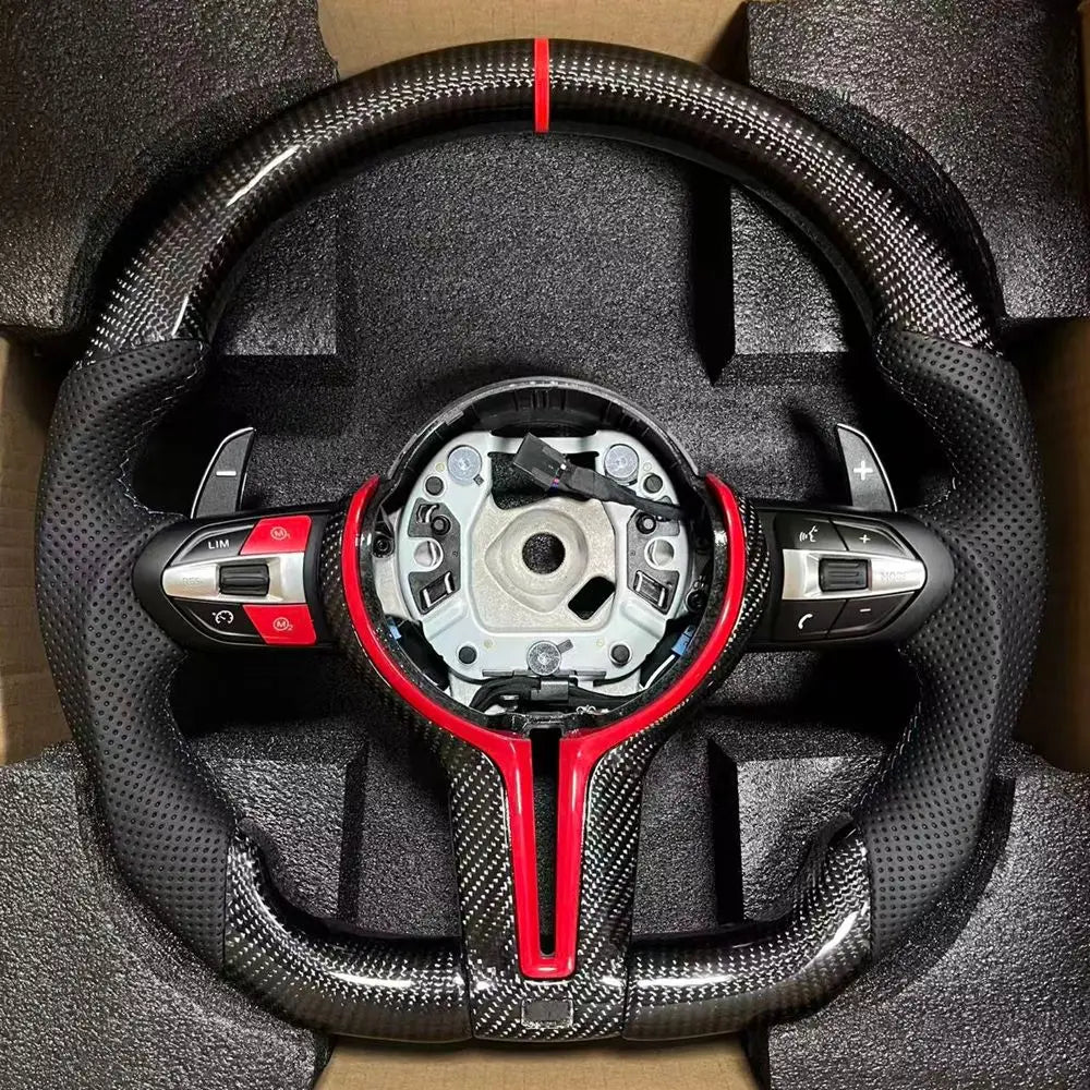 Carbon Fiber Steering Wheel for BMW F-Series & E-Series | Universal Performance Upgrade