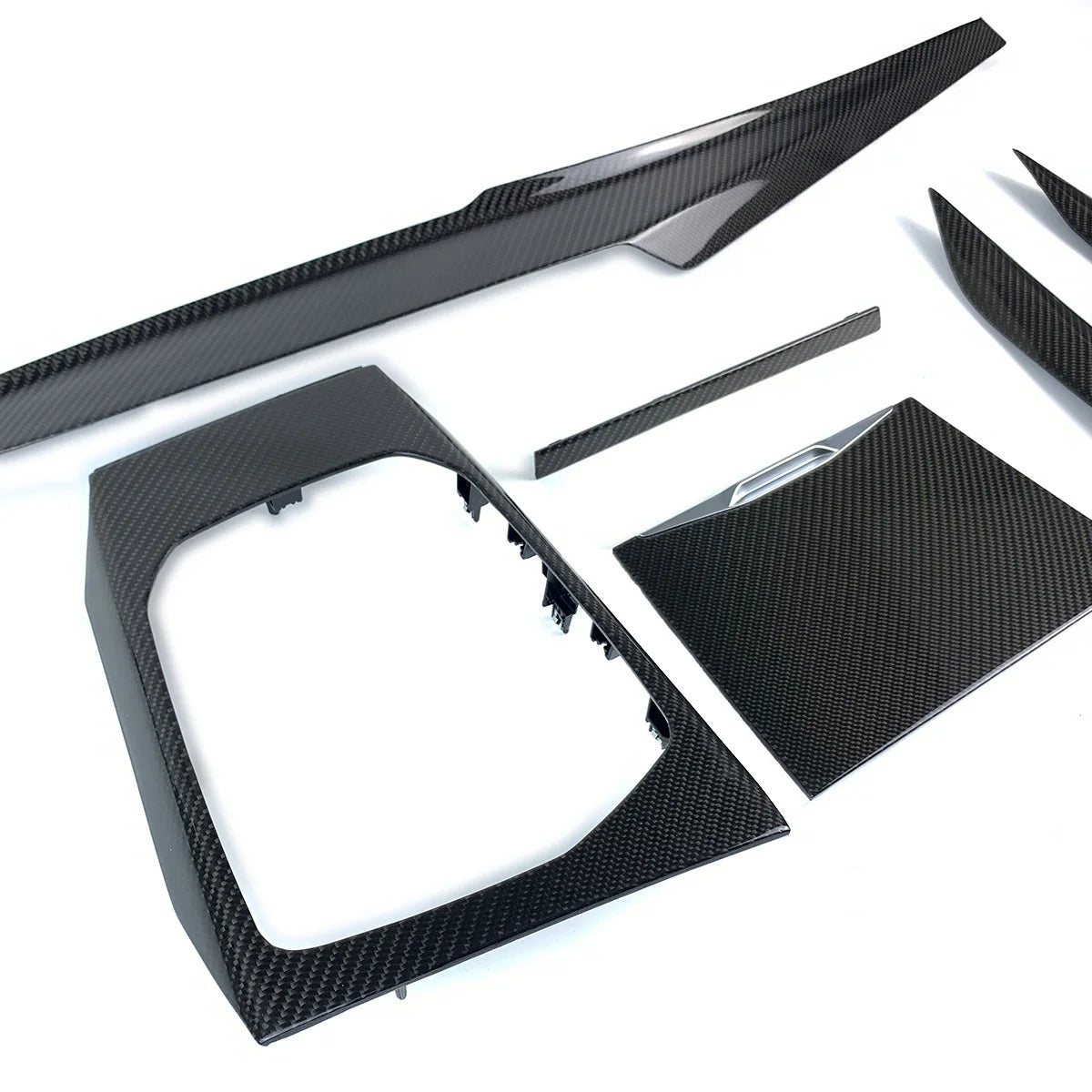Carbon Fiber Interior Trim Set for BMW (2019–2025)