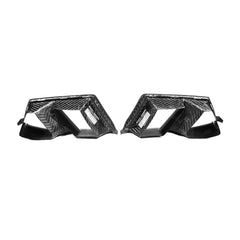 Dry Carbon Fiber MP Style Front Vent Ducts for BMW M3 (G80) / M4 (G82) | M Performance Bumper Trim Replacement