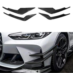 Carbon Fiber Front Bumper Canards for BMW M3 (G80) / M4 (G82)
