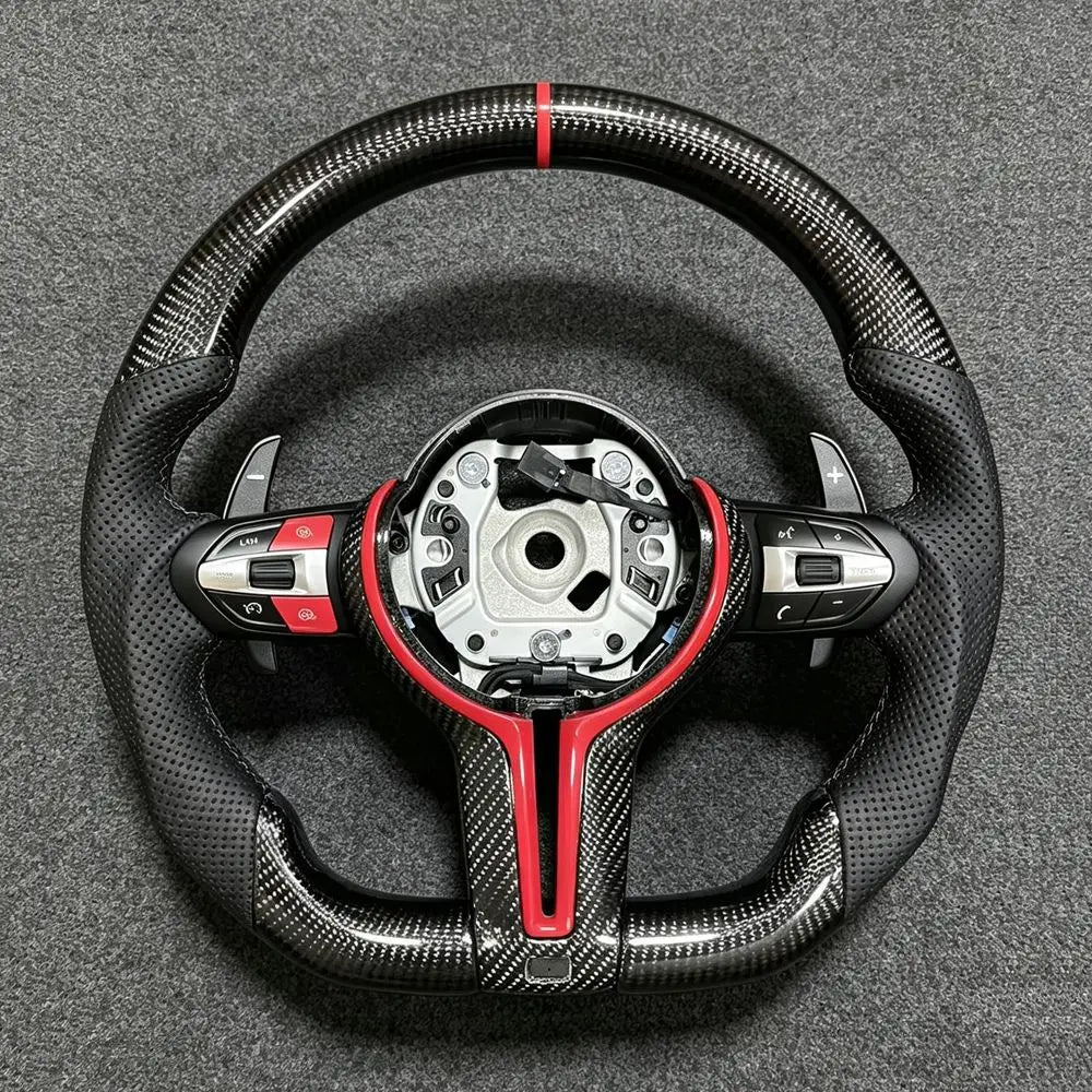 Carbon Fiber Steering Wheel for BMW F-Series & E-Series | Universal Performance Upgrade
