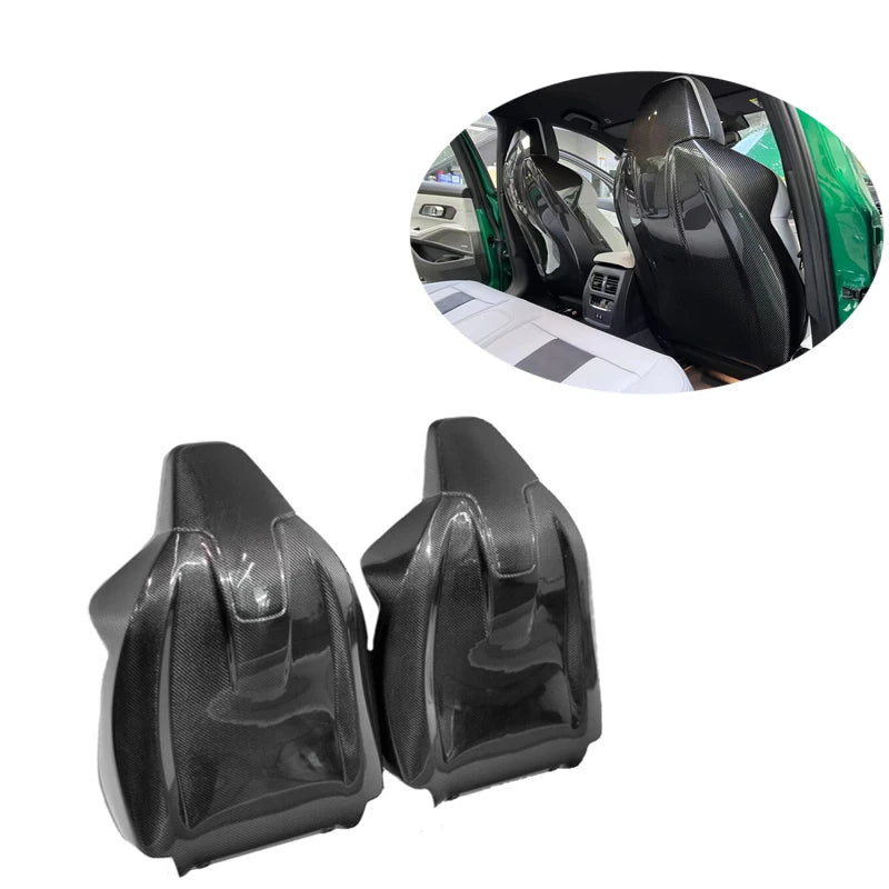 Dry Carbon Fiber Seatback Cover Shell for BMW M3 (G80), M4 (G82), X3M (F97), X4M (F98), M8 (F92)