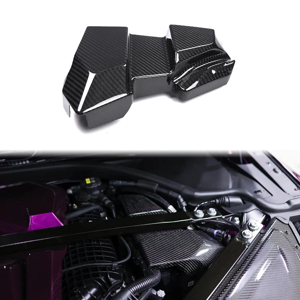 Carbon Fiber ECU Cover / Battery Cover for BMW S58 | Engine Bay Trim Upgrade