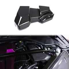 Carbon Fiber ECU Cover / Battery Cover for BMW S58 | Engine Bay Trim Upgrade