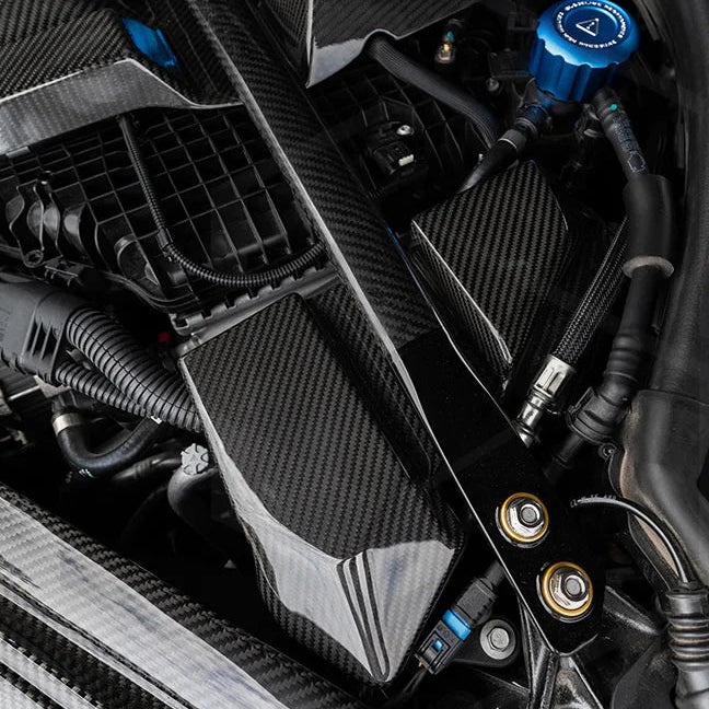 Carbon Fiber ECU Cover / Battery Cover for BMW S58 | Engine Bay Trim Upgrade
