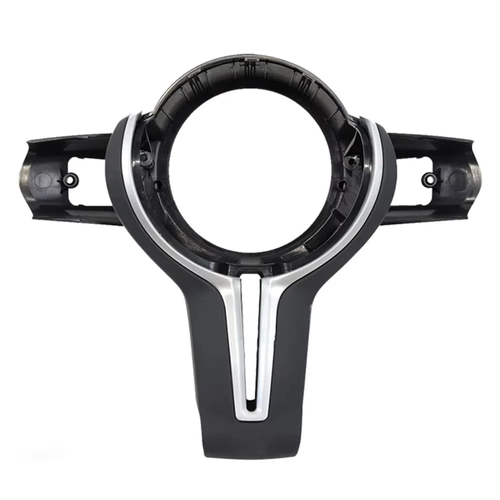 True Carbon Fiber Steering Wheel Trim for BMW F-Series