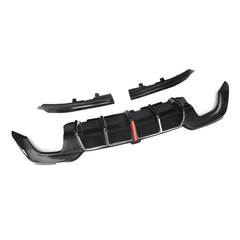 BMW 3 Series G20 G28 2019-2023 Hight Quality KB Style Carbon Fiber Rear Bumper Defuser